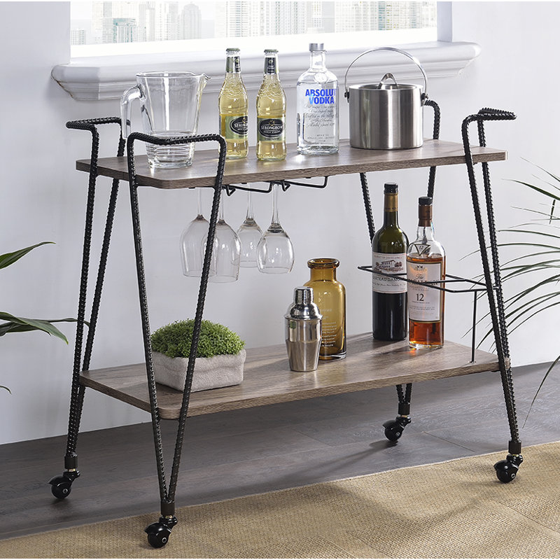 Williston Minyard Bar Cart & Reviews Wayfair